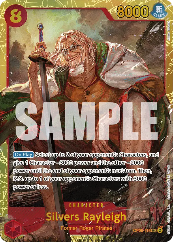 Silvers Rayleigh, Two Legends OP08-118