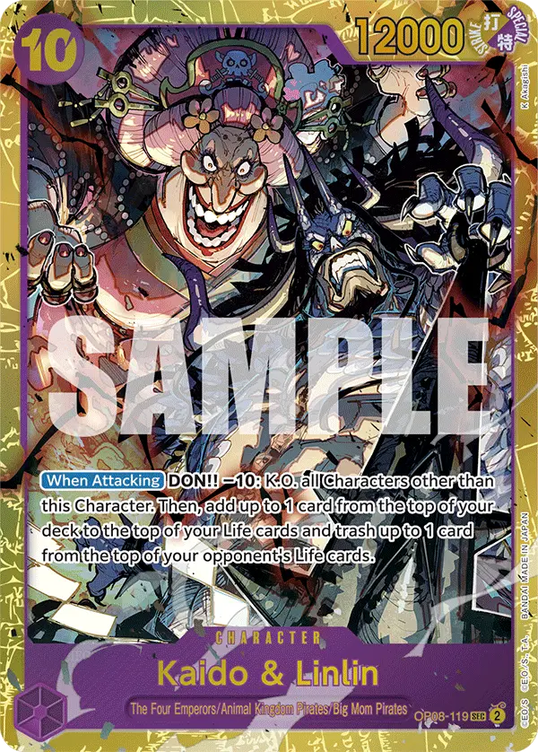 Kaido & Linlin, Two Legends OP08-119