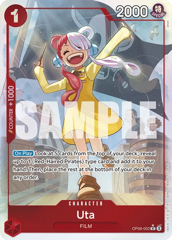 Uta (Alt Art), Emperors in the New World OP09-002