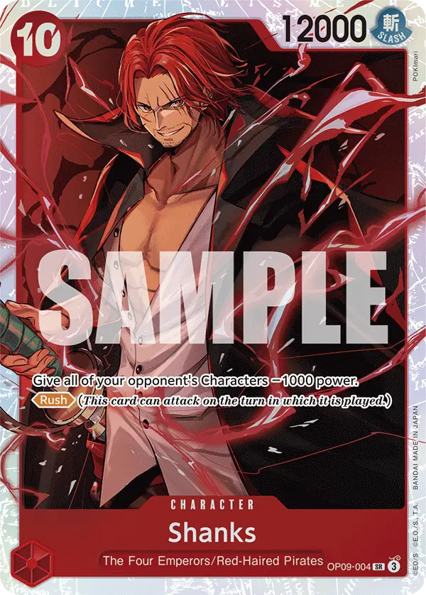 Shanks, Emperors in the New World OP09-004