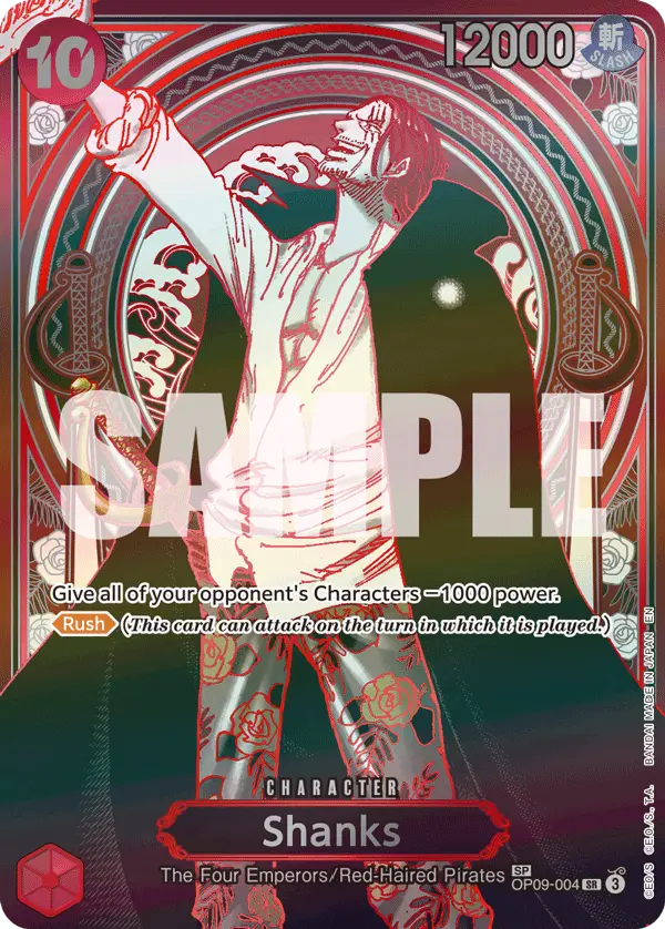 Shanks (SP Silver), Carrying On His Will OP09-004