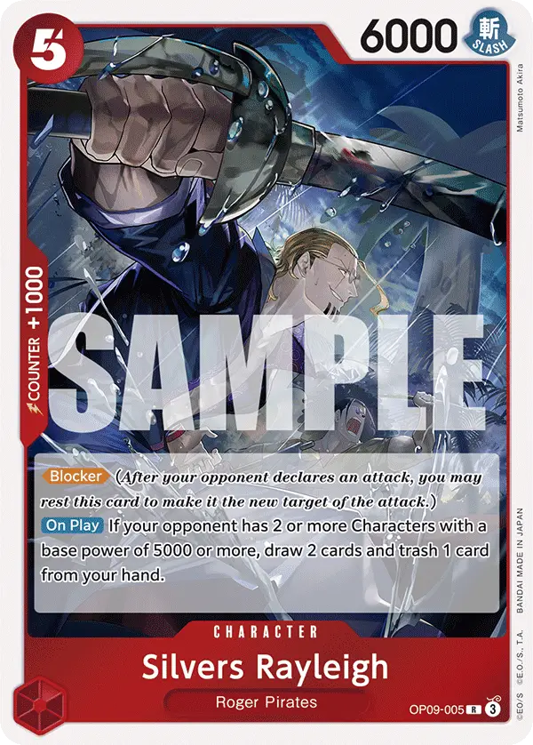 Silvers Rayleigh, Emperors in the New World OP09-005