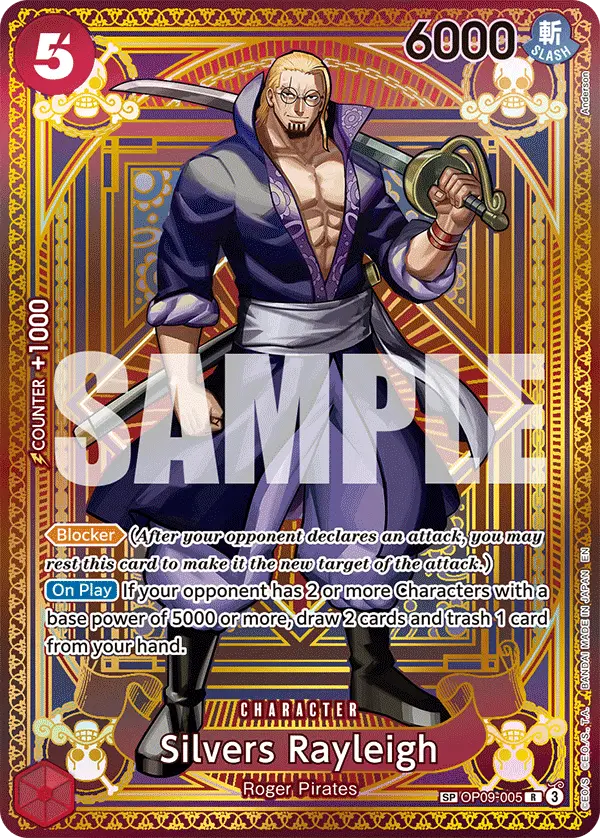 Silvers Rayleigh (SP), A Fist of Divine Speed OP09-005