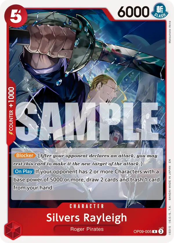 Silvers Rayleigh (Reprint), Premium Booster -The Best- Vol. 2 OP09-005