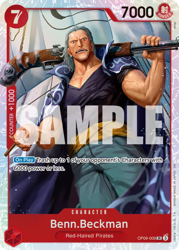 Benn.Beckman (Reprint), Premium Booster -The Best- Vol. 2 OP09-009