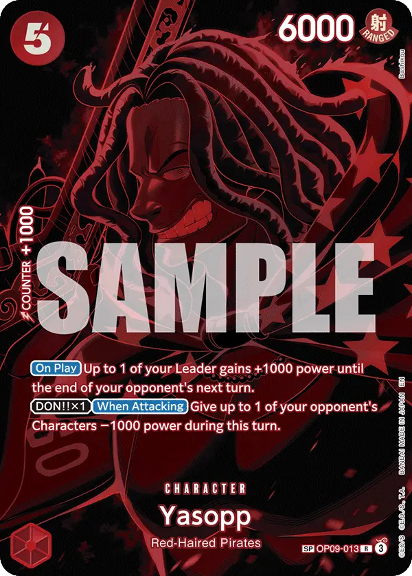 Yasopp (SP), Legacy of the Master OP09-013