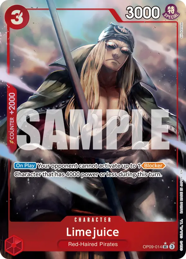 Limejuice (Alt Art), Premium Booster -The Best- Vol. 2 OP09-014