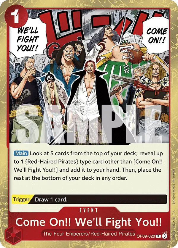 Come On!! We'll Fight You!!, Emperors in the New World OP09-020