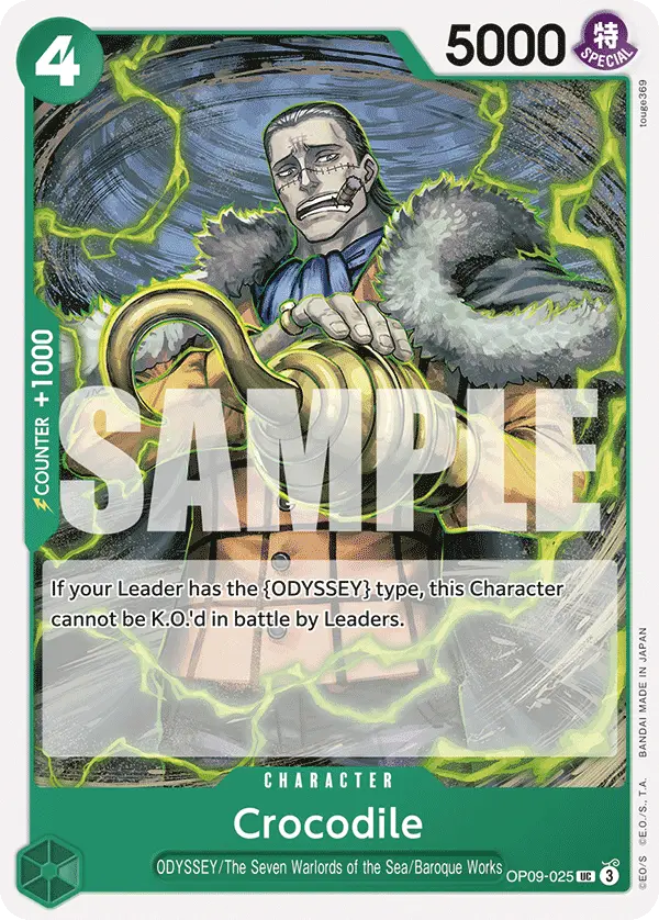 Crocodile, Emperors in the New World OP09-025