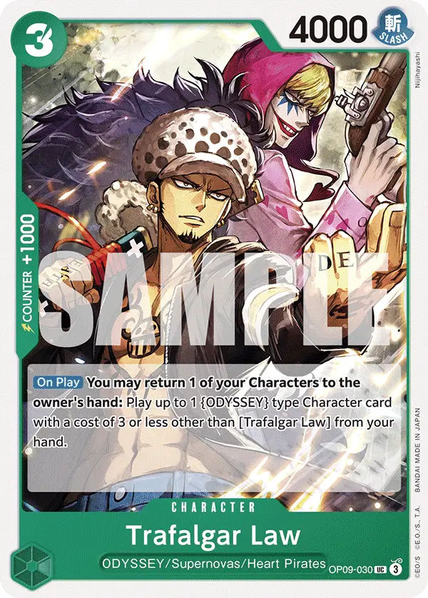 Trafalgar Law, Emperors in the New World OP09-030
