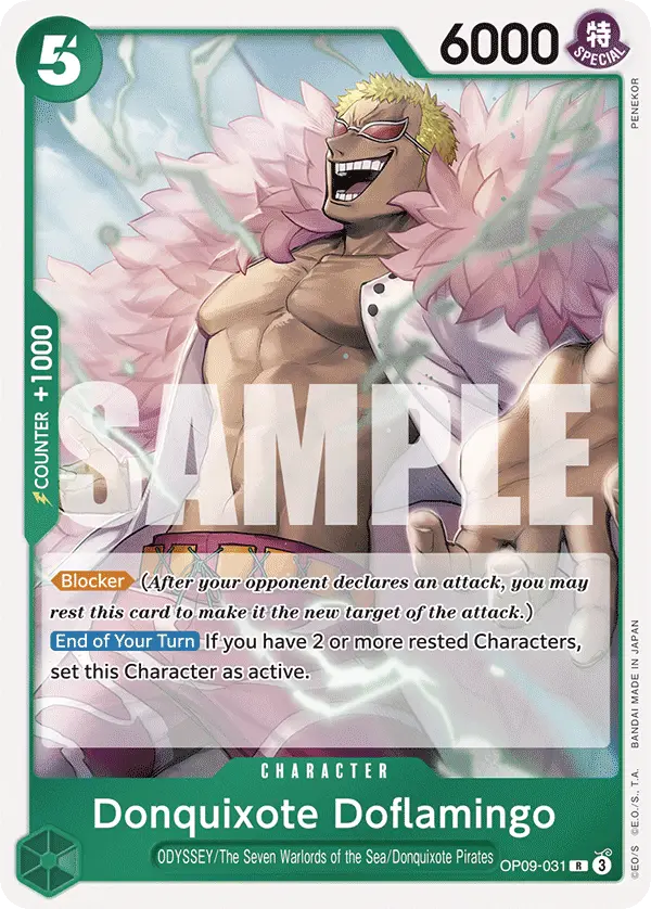 Donquixote Doflamingo, Emperors in the New World OP09-031