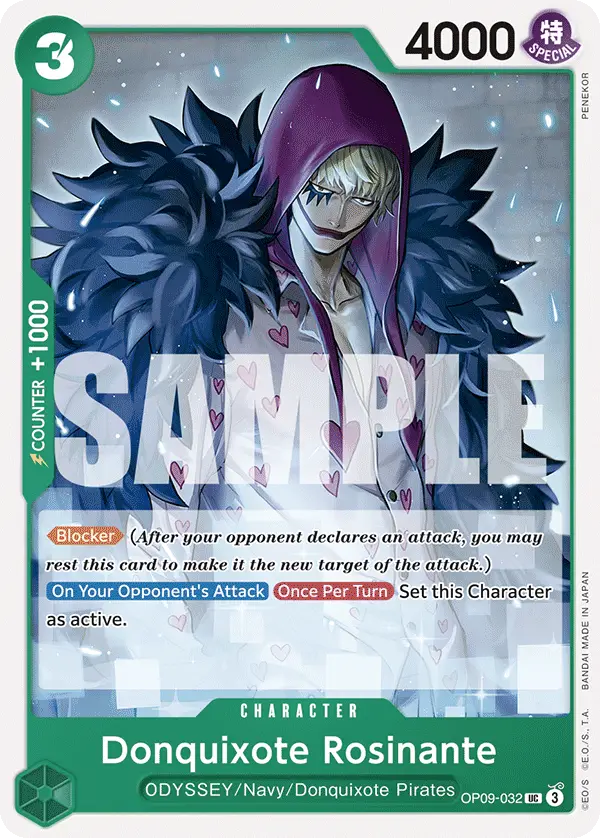 Donquixote Rosinante, Emperors in the New World OP09-032