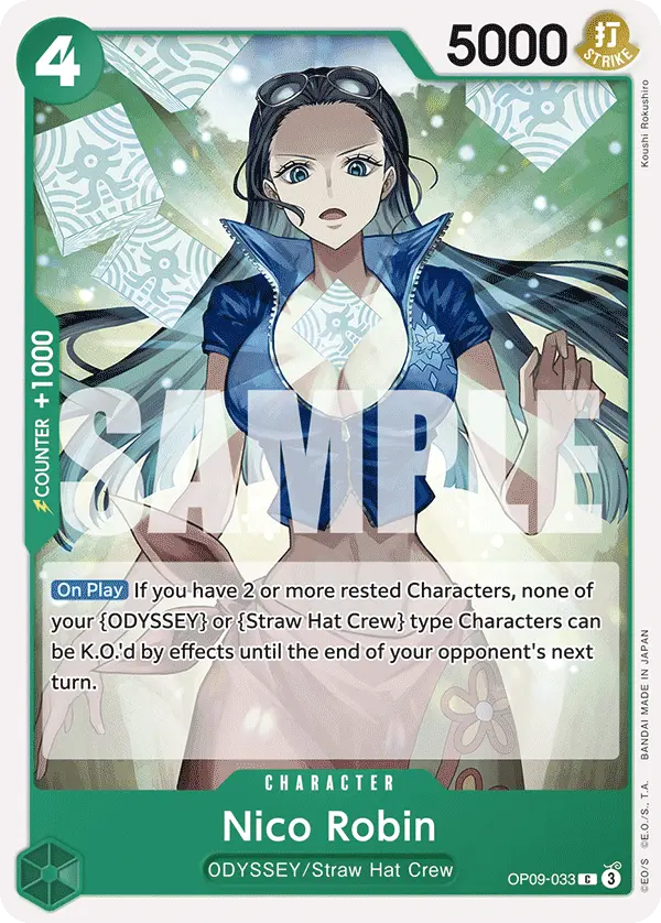 Nico Robin, Emperors in the New World OP09-033