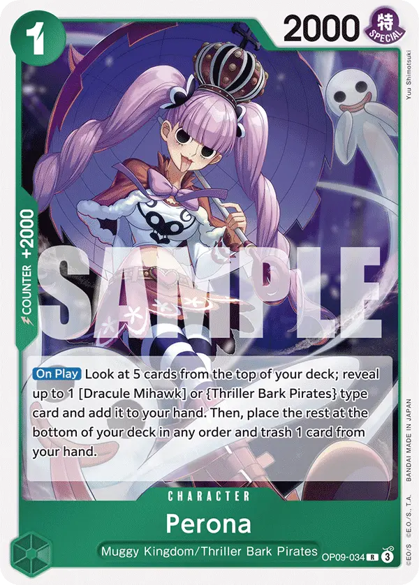Perona, Emperors in the New World OP09-034