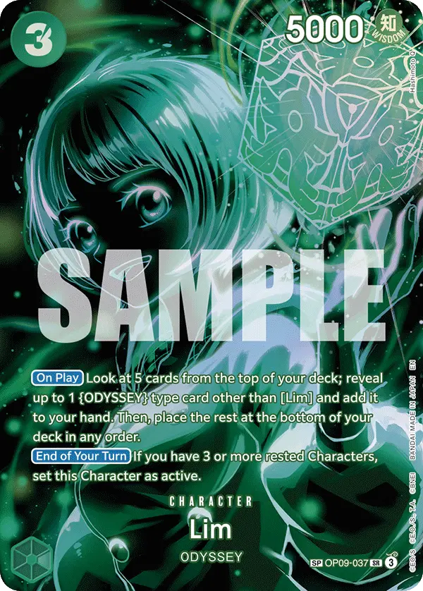 Lim (SP), Legacy of the Master OP09-037