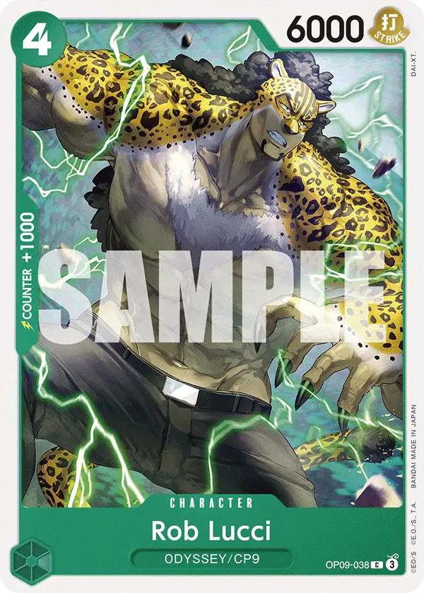 Rob Lucci, Emperors in the New World OP09-038