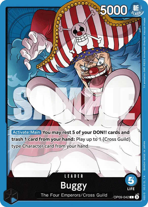 Buggy, Emperors in the New World OP09-042