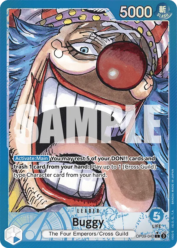 Buggy (Alt Art), Emperors in the New World OP09-042
