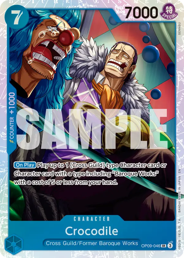Crocodile (Reprint), Premium Booster -The Best- Vol. 2 OP09-046
