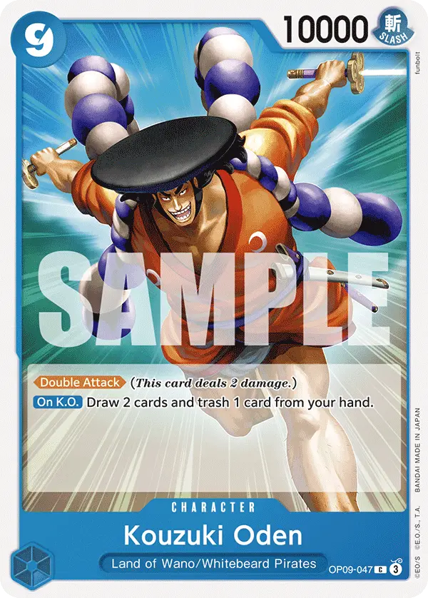 Kouzuki Oden, Emperors in the New World OP09-047