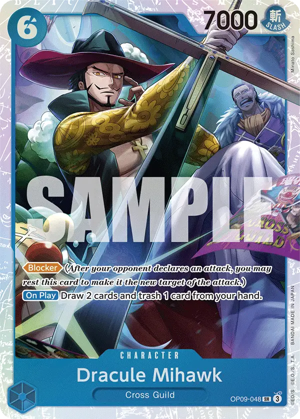 Dracule Mihawk, Emperors in the New World OP09-048