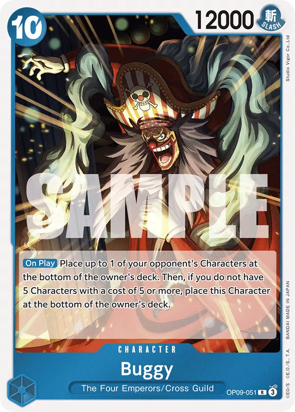 Buggy, Emperors in the New World OP09-051