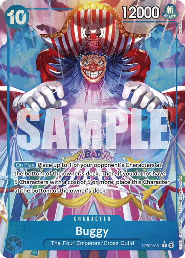 Buggy (Alt Art), Emperors in the New World OP09-051