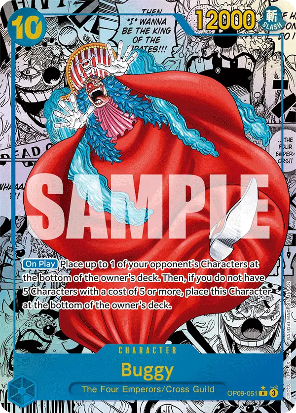Buggy (Manga), Emperors in the New World OP09-051