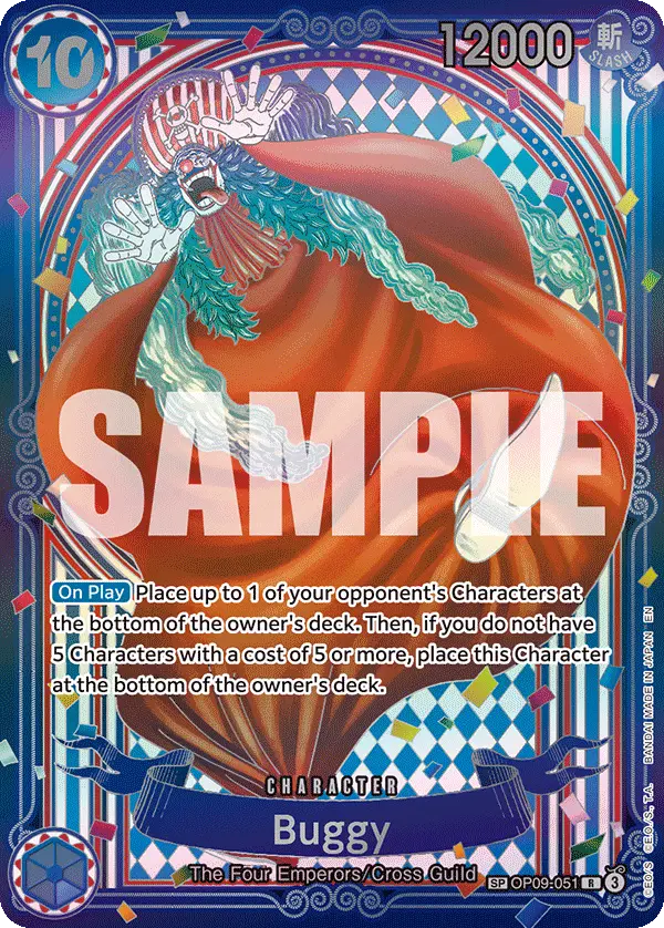 Buggy (SP), The Azure Sea's Seven OP09-051