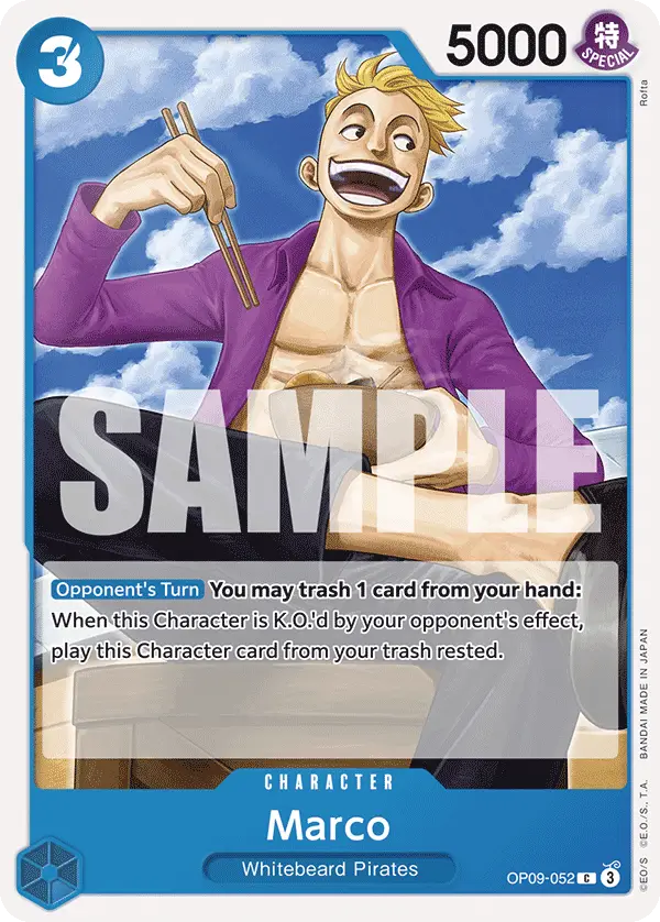 Marco, Emperors in the New World OP09-052