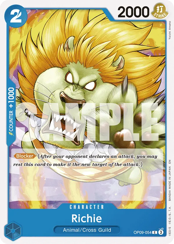 Richie (Reprint), Starter Deck 25 BLUE Buggy OP09-054