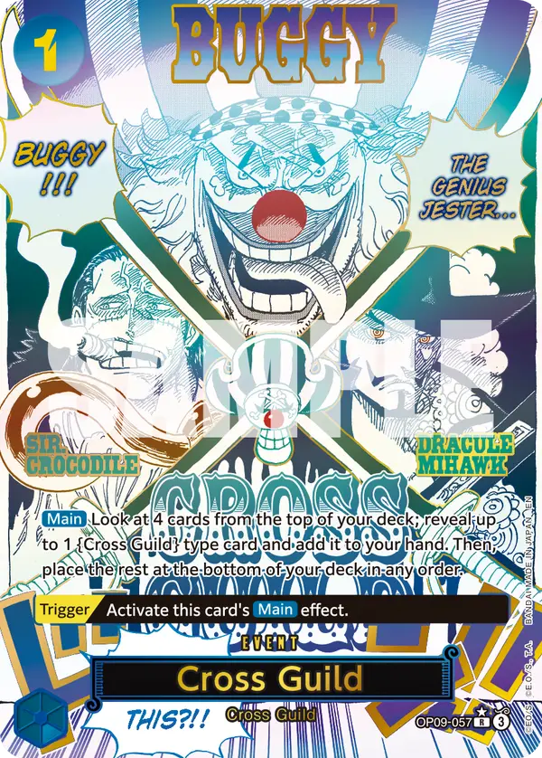 Cross Guild (Alt Art), Premium Booster -The Best- Vol. 2 OP09-057