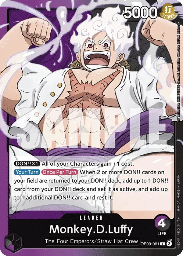 Monkey.D.Luffy, Emperors in the New World OP09-061