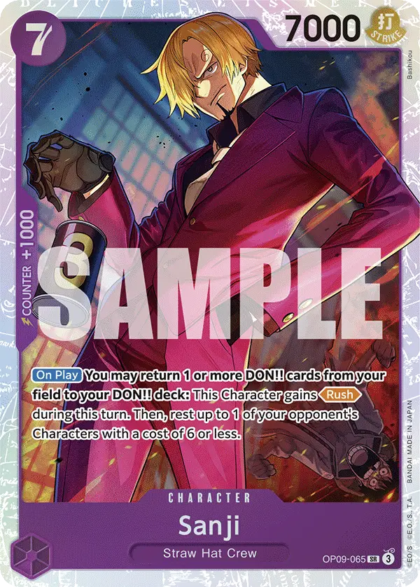 Sanji, Emperors in the New World OP09-065