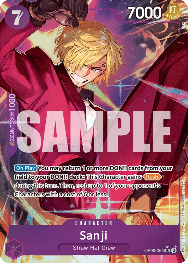 Sanji (Alt Art), Emperors in the New World OP09-065