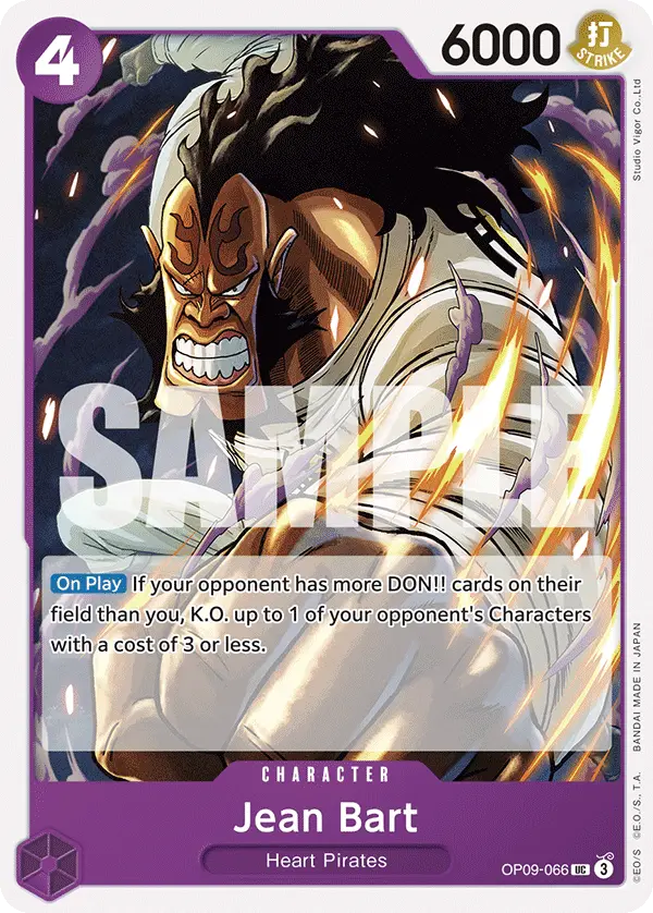 Jean Bart, Emperors in the New World OP09-066