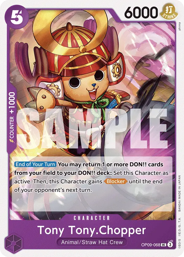 Tony Tony.Chopper, Emperors in the New World OP09-068