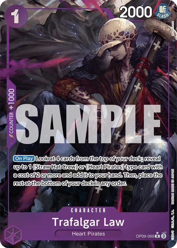 Trafalgar Law (Alt Art), Emperors in the New World OP09-069