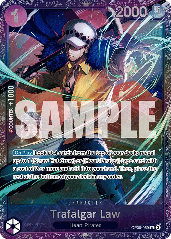 Trafalgar Law (Treasure Cup 2025), One Piece Promotion Cards OP09-069