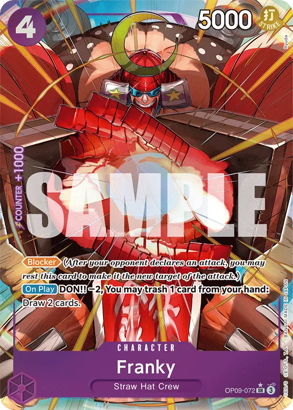 Franky (Alt Art), Emperors in the New World OP09-072