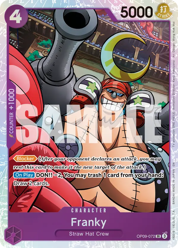 Franky (Reprint), Premium Booster -The Best- Vol. 2 OP09-072