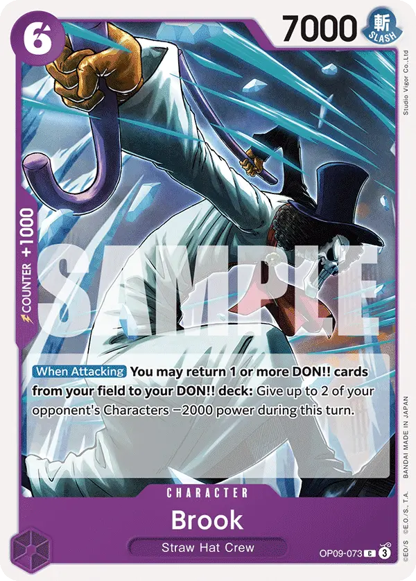 Brook, Emperors in the New World OP09-073
