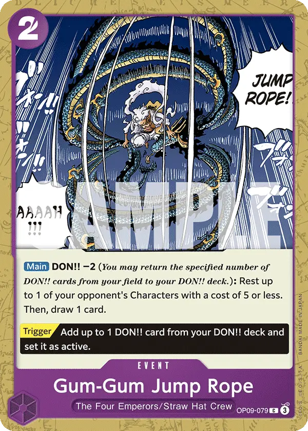 Gum-Gum Jump Rope, Emperors in the New World OP09-079