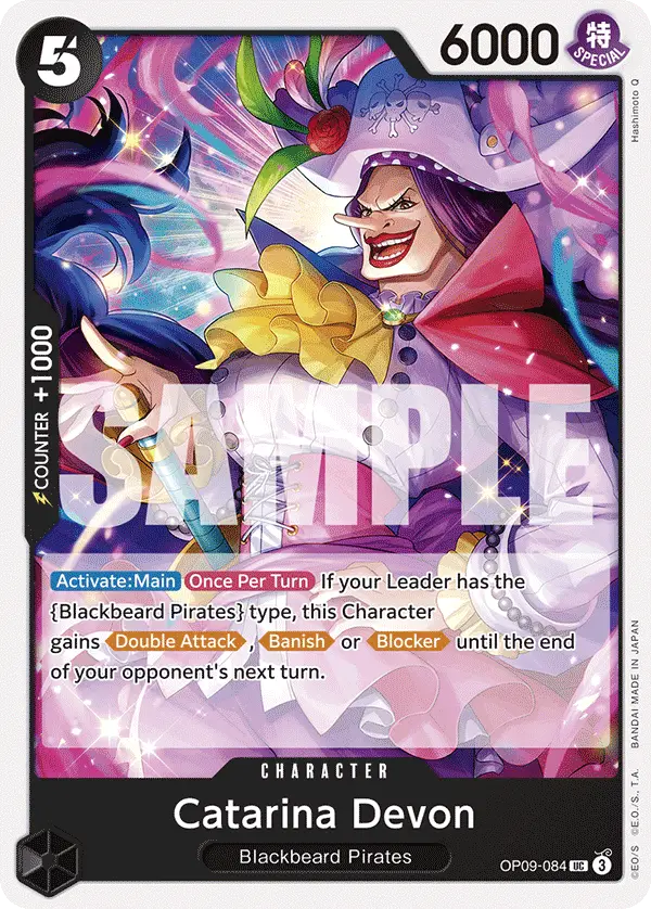 Catarina Devon, Emperors in the New World OP09-084