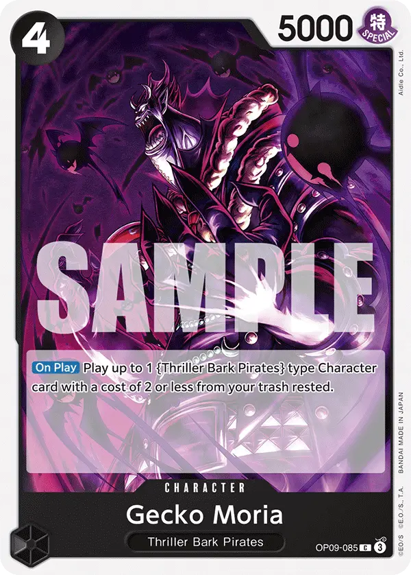 Gecko Moria, Emperors in the New World OP09-085