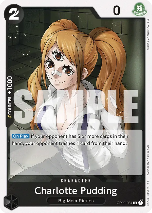 Charlotte Pudding, Emperors in the New World OP09-087
