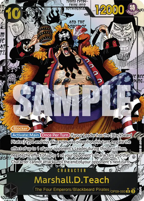 Marshall.D.Teach (Manga), Emperors in the New World OP09-093