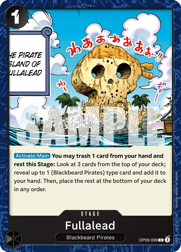 Fullalead, Emperors in the New World OP09-099