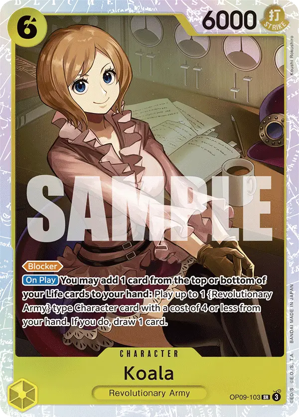 Koala, Emperors in the New World OP09-103