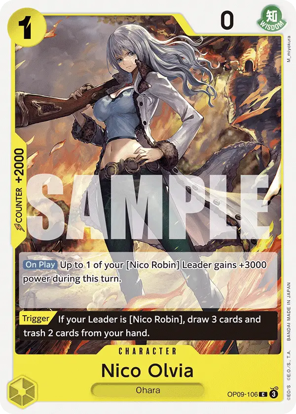 Nico Olvia, Emperors in the New World OP09-106